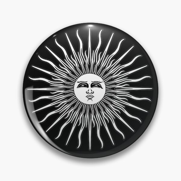 Folk Horror Revival. Sun - textless Pin