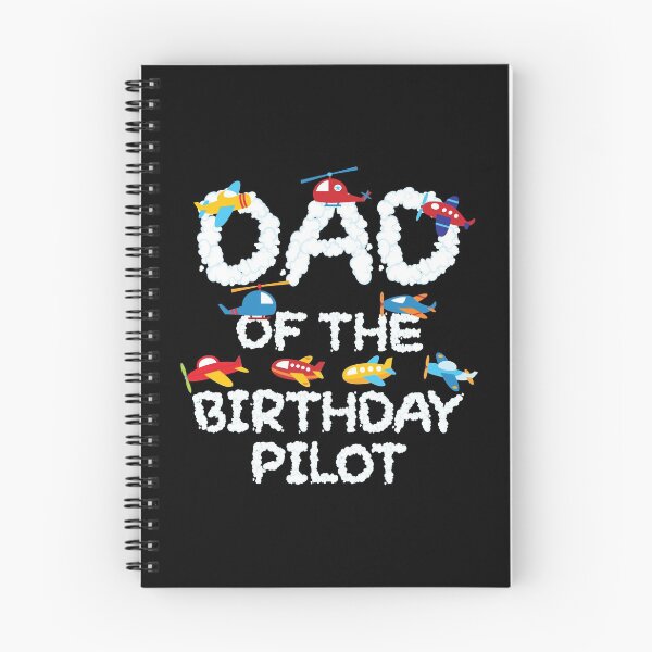 Item preview, Dad Of The Birthday Pilot Kid Aviator B-day Party graphic designed and sold by Grabitees.
