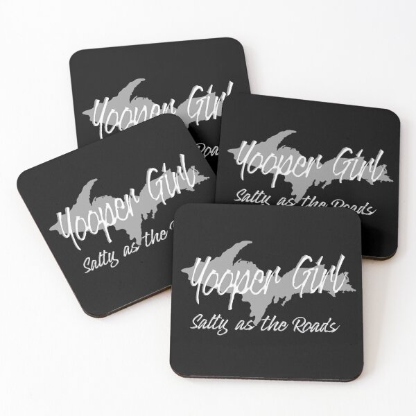 Item preview, YOOPER GIRL Salty as the Roads! Upper Peninsula Michigan designed and sold by Destinations Souvenirs.