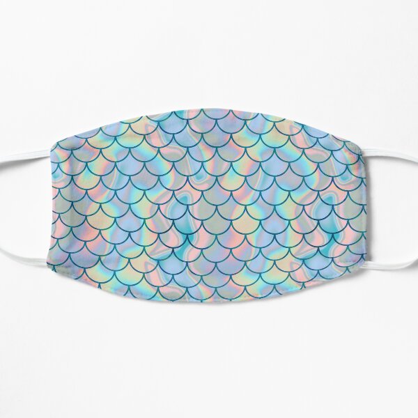 Mermaid Scales 1 Flat Mask