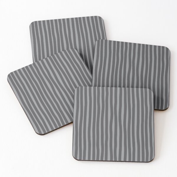 Item preview, Wobbly Stripes - Grey/Gray designed and sold by schteffdesign.