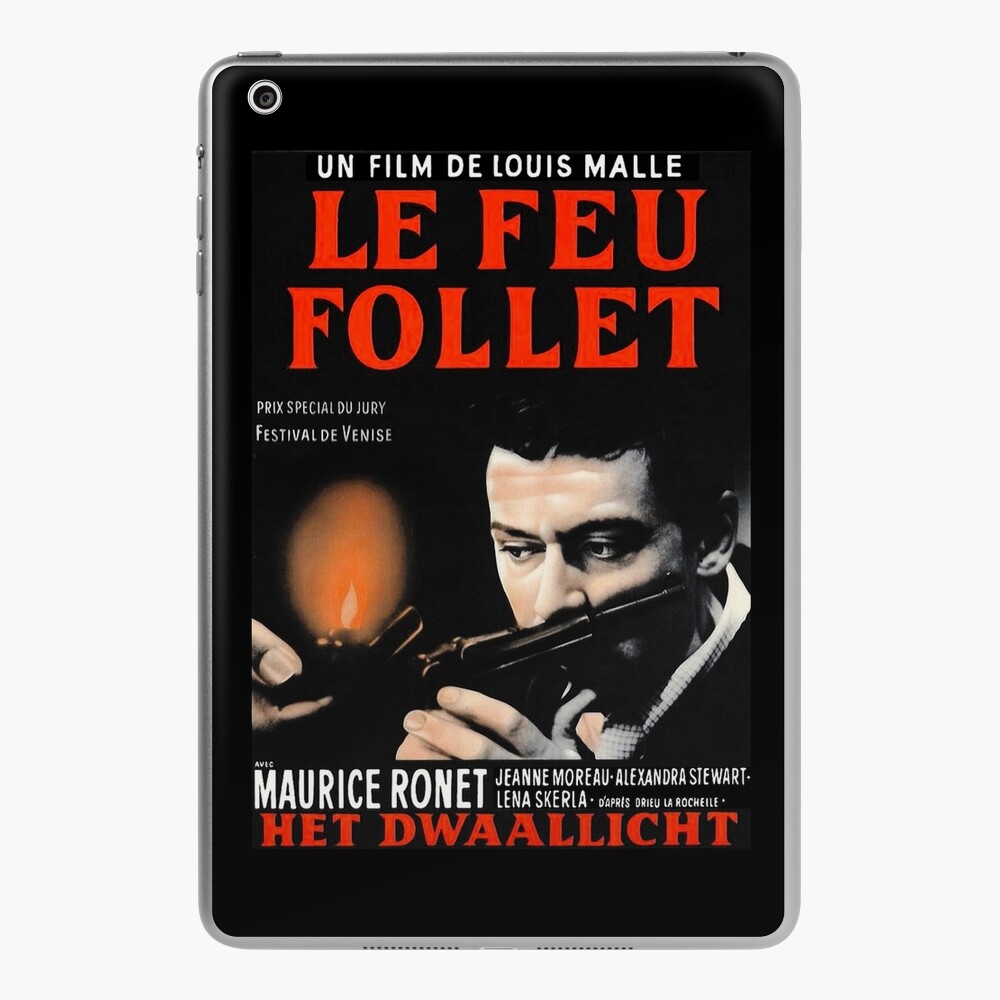 Lift to the Scaffold / Elevator to the Gallows / Ascenseur Pour L'Echafaud  - Louis Malle - vintage French New Wave film poster iPad Case & Skin for  Sale by Angela Dell'Arte