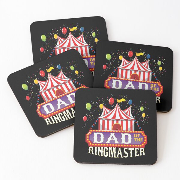 Item preview, Dad Of The Birthday Ringmaster Kids Circus Party B-day graphic designed and sold by Grabitees.