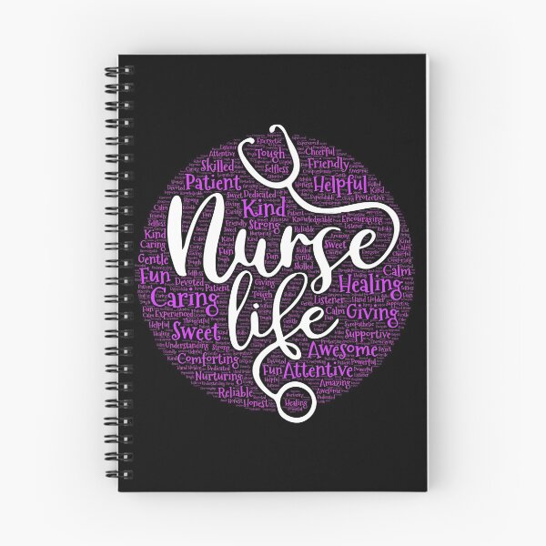Item preview, Nurse typographic word art circular shape designed and sold by Teecha.