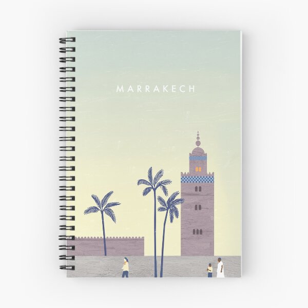 Item preview, Marrakech travel poster designed and sold by katinkareinke.