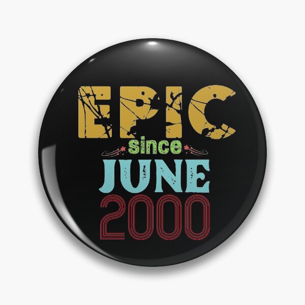 Item preview, Epic Since June 2000: Funny 20th Birthday Gift Idea designed and sold by cutitoutsir.
