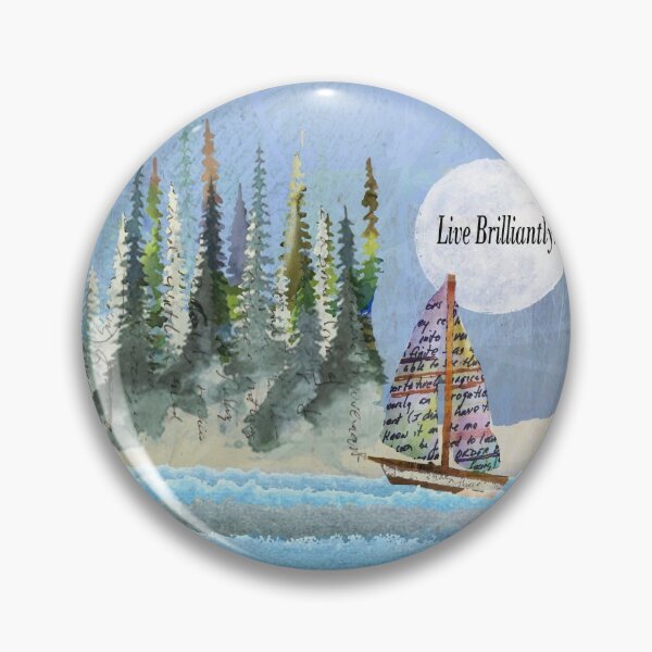 Item preview, Live Brilliantly designed and sold by MaryAnn Reilly.