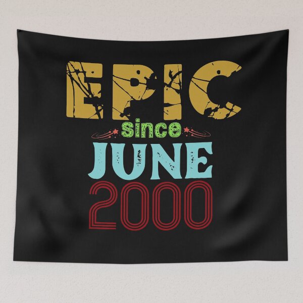 Item preview, Epic Since June 2000: Funny 20th Birthday Gift Idea designed and sold by cutitoutsir.