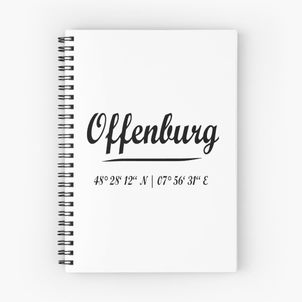 Item preview, Offenburg coordinates Baden Badnerland designed and sold by GeogDesigns.