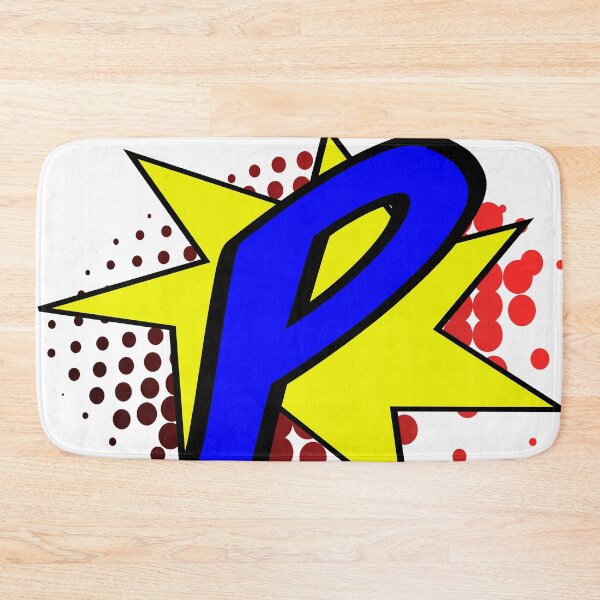 Item preview, Comic Initial P designed and sold by Triumphance.
