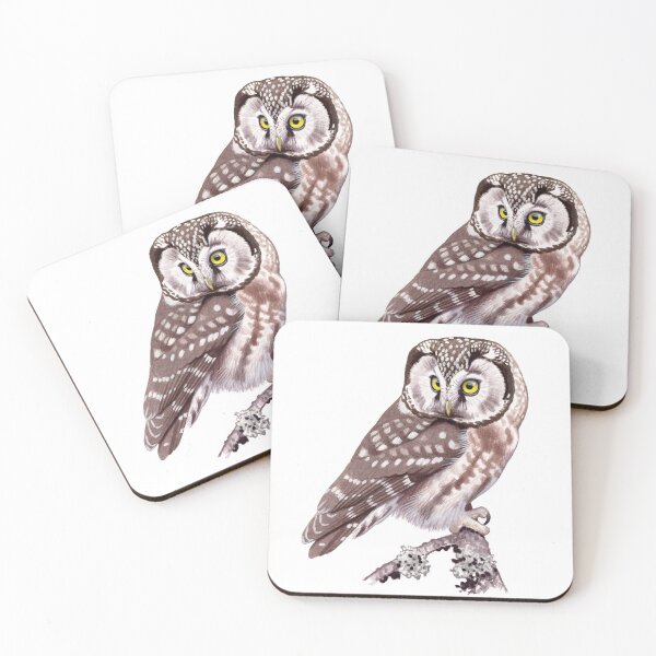 Item preview, Tengmalm's Owl designed and sold by kokayart.