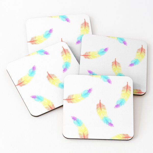 Item preview, Technicolour Feathers designed and sold by TimelessJourney.