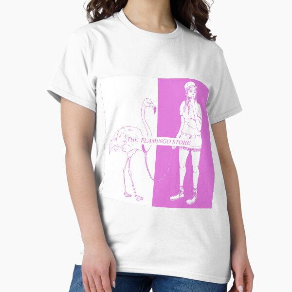 Vista previa del artículo con la obra «La tienda Flamingo», diseñado y vendido por DarcyDeee.