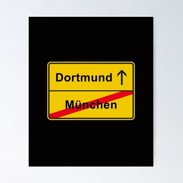 Item preview, Dortmund anti Munich anti Bayern Derby designed and sold by GeogDesigns.