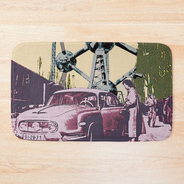 Item preview, brussels - atomium - 50's style shirt designed and sold by naiverider.