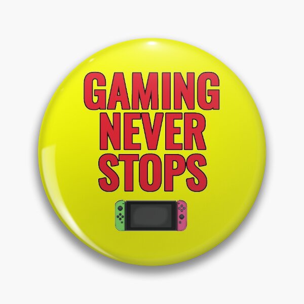 Item preview, Gaming Never Stops IV (version 2) designed and sold by Chutakoopas.