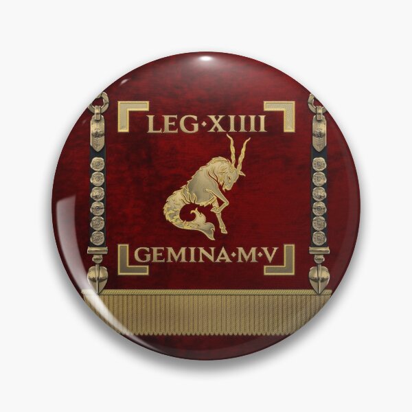 Item preview, Standard of the 14th Legion Gemina - Vexillum of The Twinned Fourteenth Legion Gemina Martia Victrix designed and sold by Serge Averbukh Art Studio.