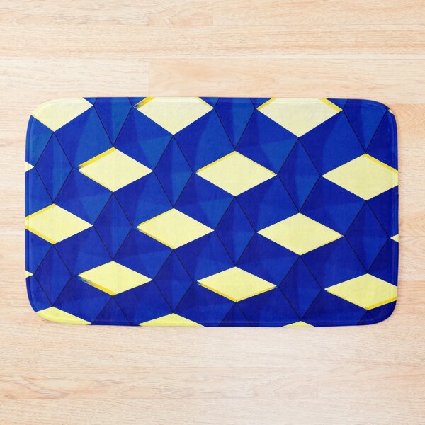 Item preview, Trapez 2/5 Blue & Yellow by Brian Vegas designed and sold by Brian Vegas.