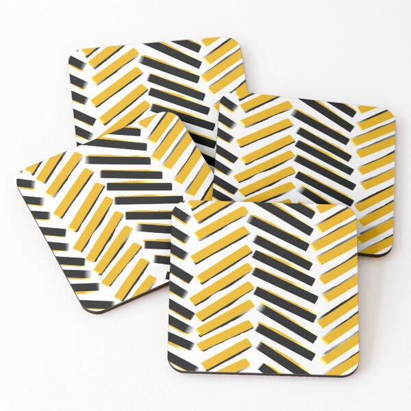 Item preview, Black and Yellow Pattern  designed and sold by kmsnyder.