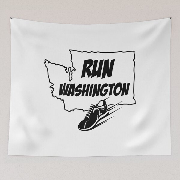 Item preview, Running print Run Washington Runners graphic designed and sold by jakehughes2015.