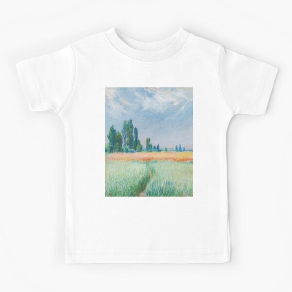 Wheat Field by Claude Monet Unisex T-shirt Classical Art Renaissance Shirt