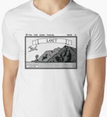 Dharma Initiative: Video Game Men's V-Neck T-Shirt