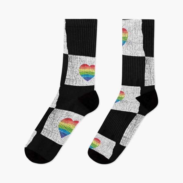 Item preview, North Dakota Gay Pride Heart Rainbow Flag LGBT Month Lesbian Bisexual designed and sold by Tee Kaboom!.