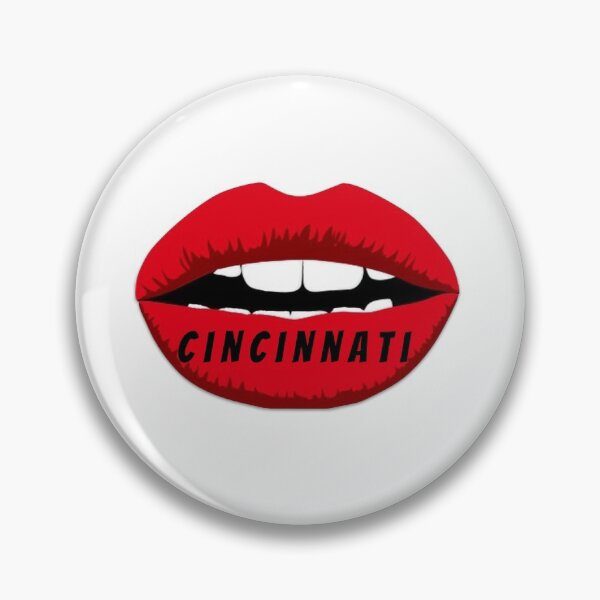 Item preview, cincinnati lips designed and sold by g & e stickers.