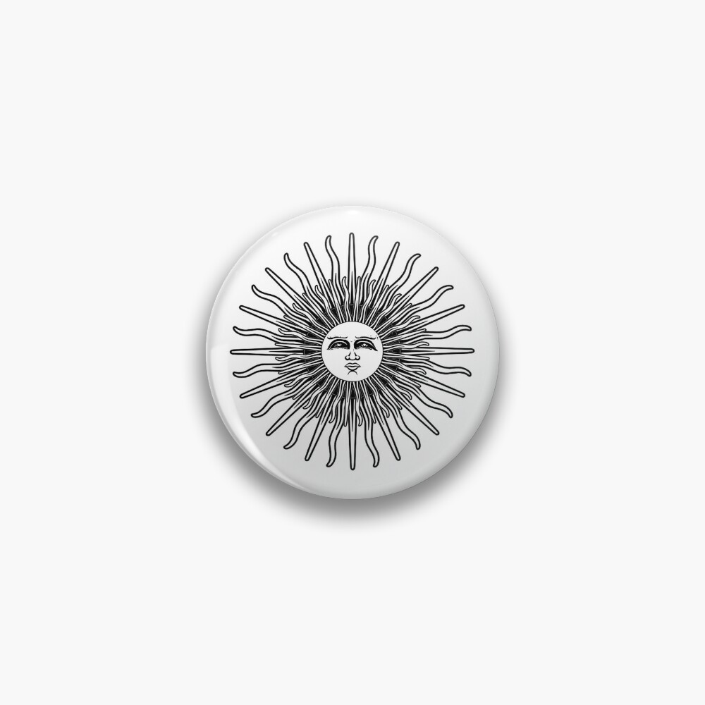 FHR White Textless Pin