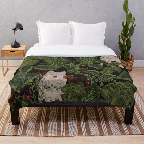 Item preview, Wolf in jungle  designed and sold by Su _rreal.