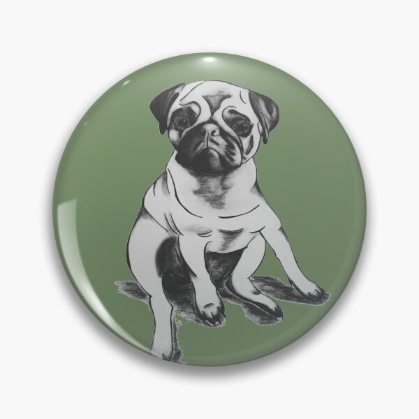 Item preview, lonely pug designed and sold by ventenart.