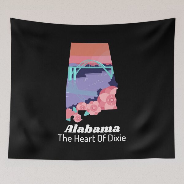 Item preview, Alabama Proud State Motto The Heart Of Dixie product designed and sold by jakehughes2015.