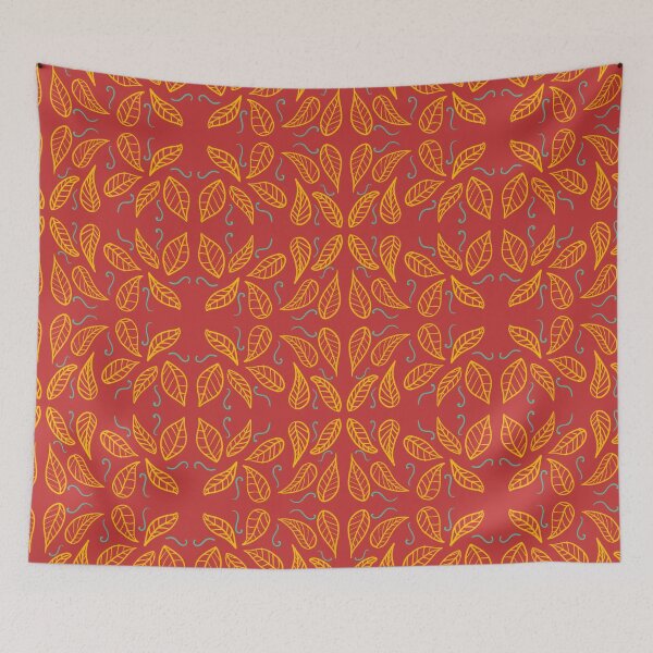 Item preview, Autumnal leaves pattern designed and sold by Kerela.