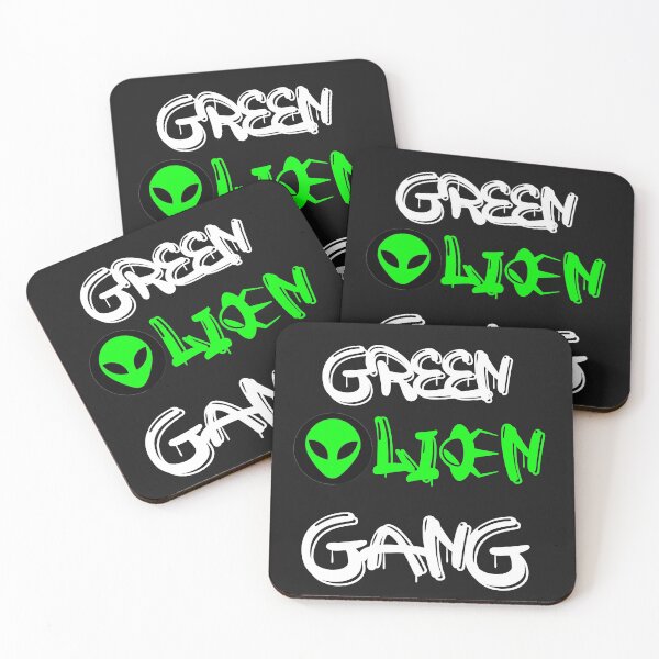 Item preview, Green Alien Gang designed and sold by TriendDezign.