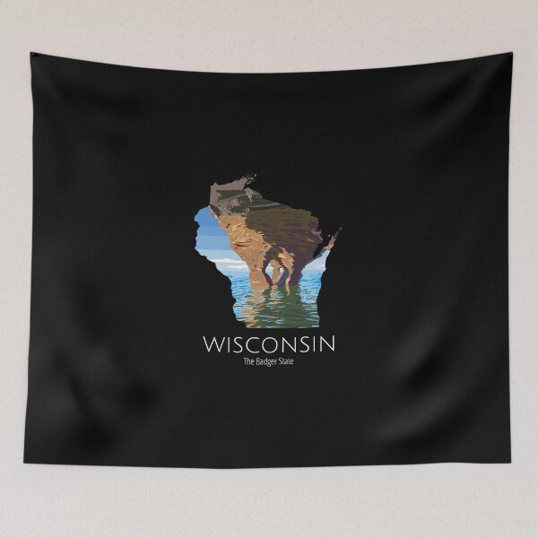 Item preview, Wisconsin Proud State Motto The Badger State product designed and sold by jakehughes2015.