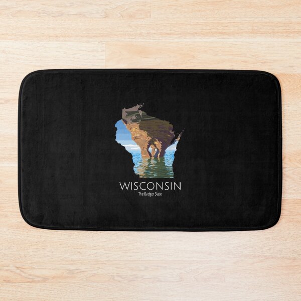 Item preview, Wisconsin Proud State Motto The Badger State product designed and sold by jakehughes2015.