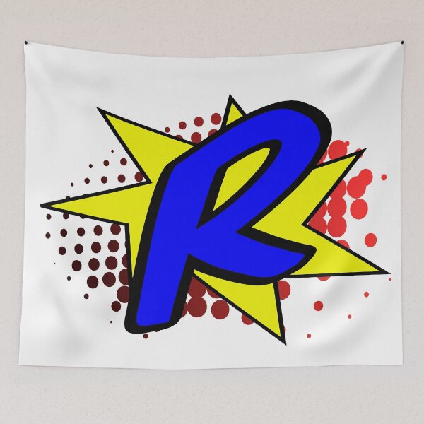 Item preview, Comic Initial R designed and sold by Triumphance.