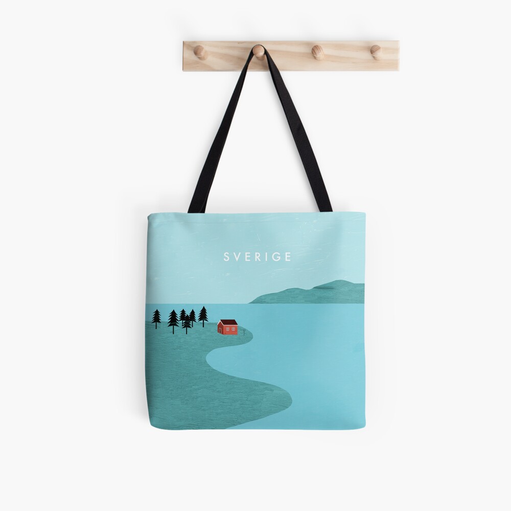 Vista previa del artículo con la obra «Bolsa estampada de tela», diseñado y vendido por katinkareinke.