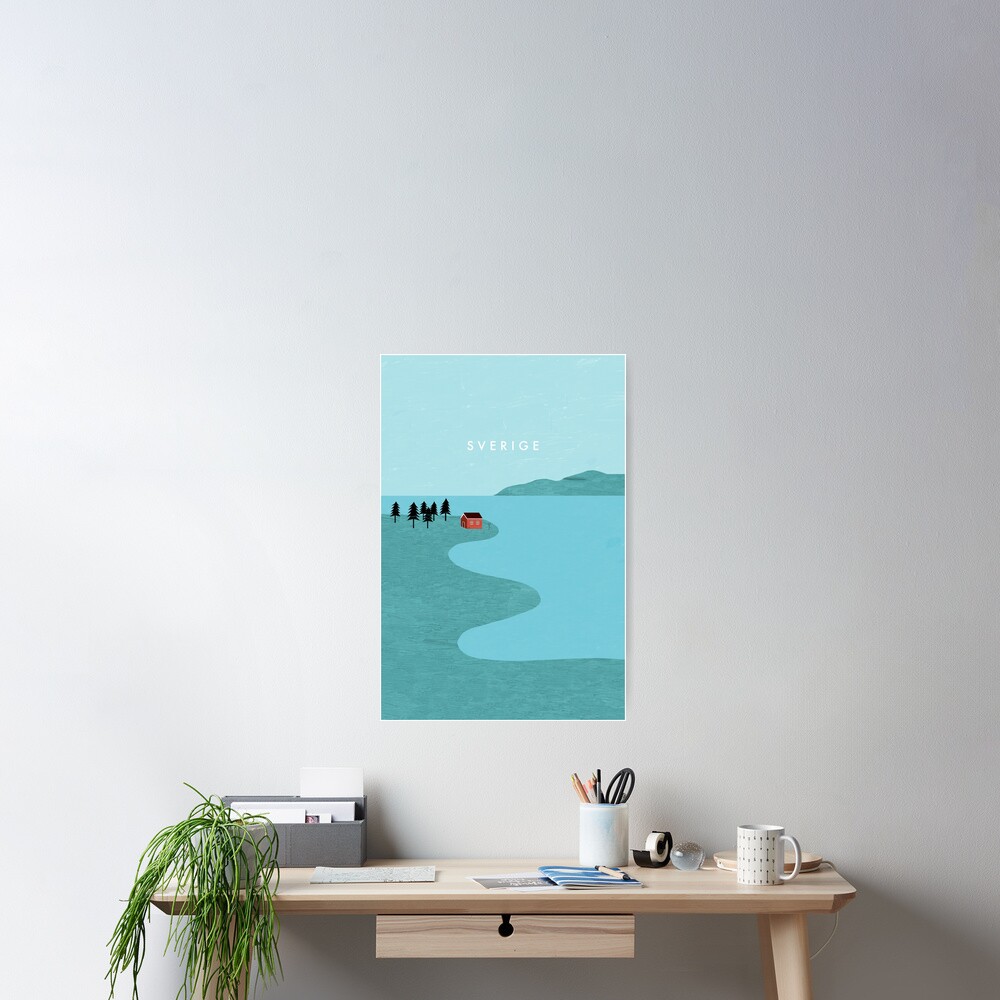 Vista previa del artículo con la obra «Póster», diseñado y vendido por katinkareinke.