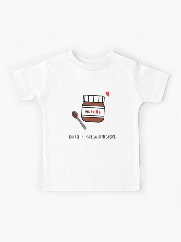 Netflix Naps and Nutella Fashion Tumblr Kids T-Shirt