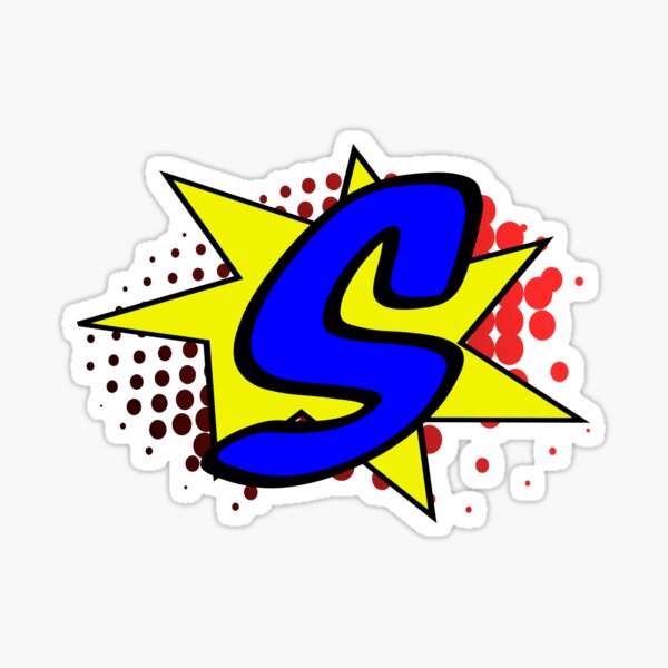 Item preview, Comic Initial S designed and sold by Triumphance.