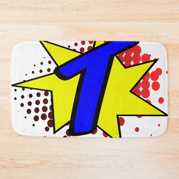 Item preview, Comic Initial T designed and sold by Triumphance.