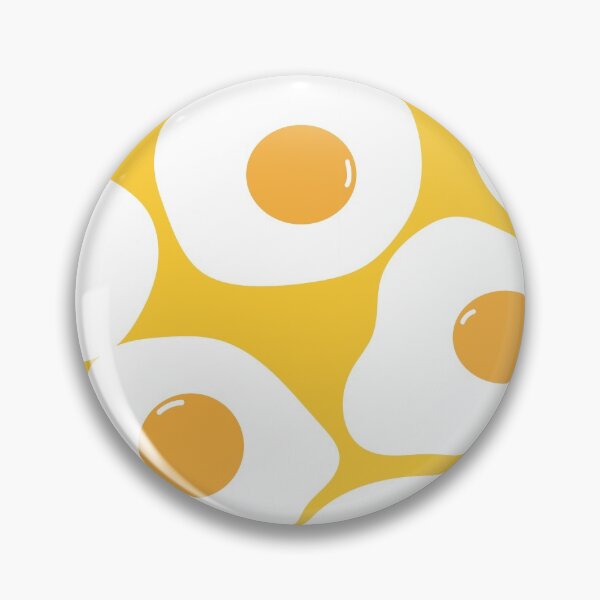 Item preview, Funny Fried Eggs Pattern designed and sold by AnastasiaDesign.