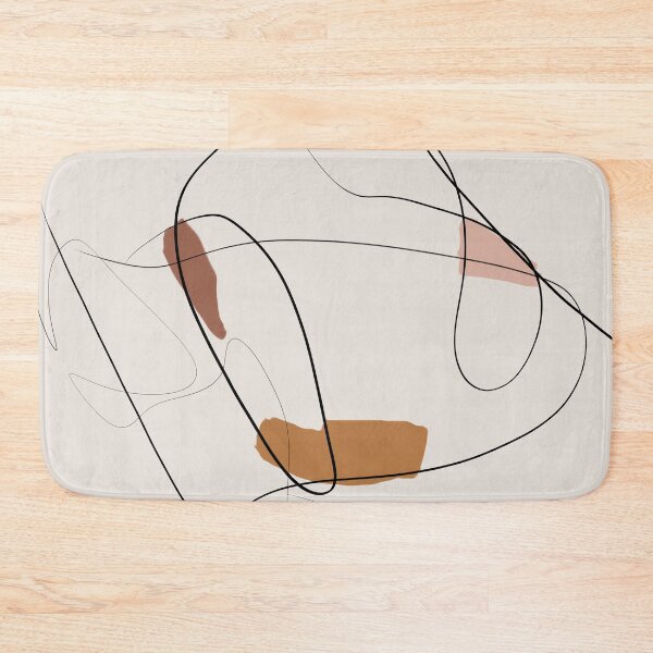Item preview, Abstract line drawing. Warm, earthy tones. designed and sold by PandaAvenue.