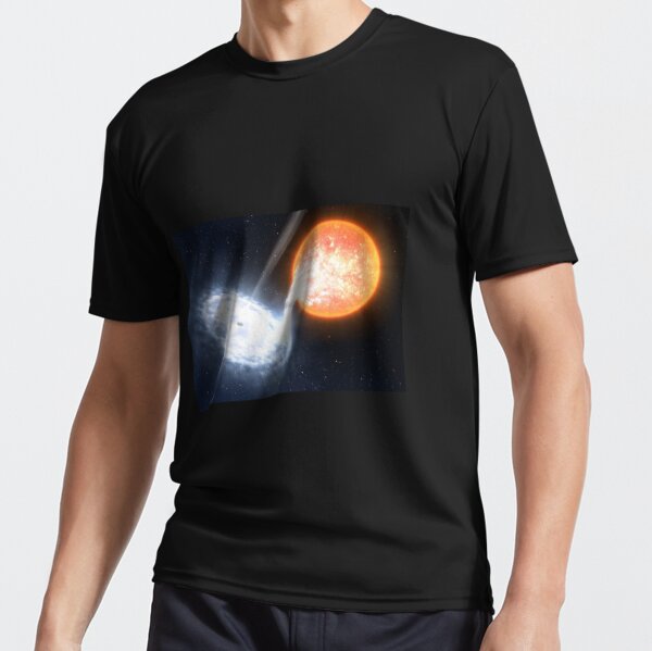 Artist’s Impression of a Black Hole Active T-Shirt