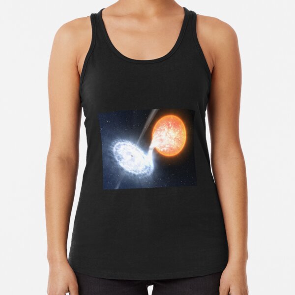 Artist’s Impression of a Black Hole Racerback Tank Top