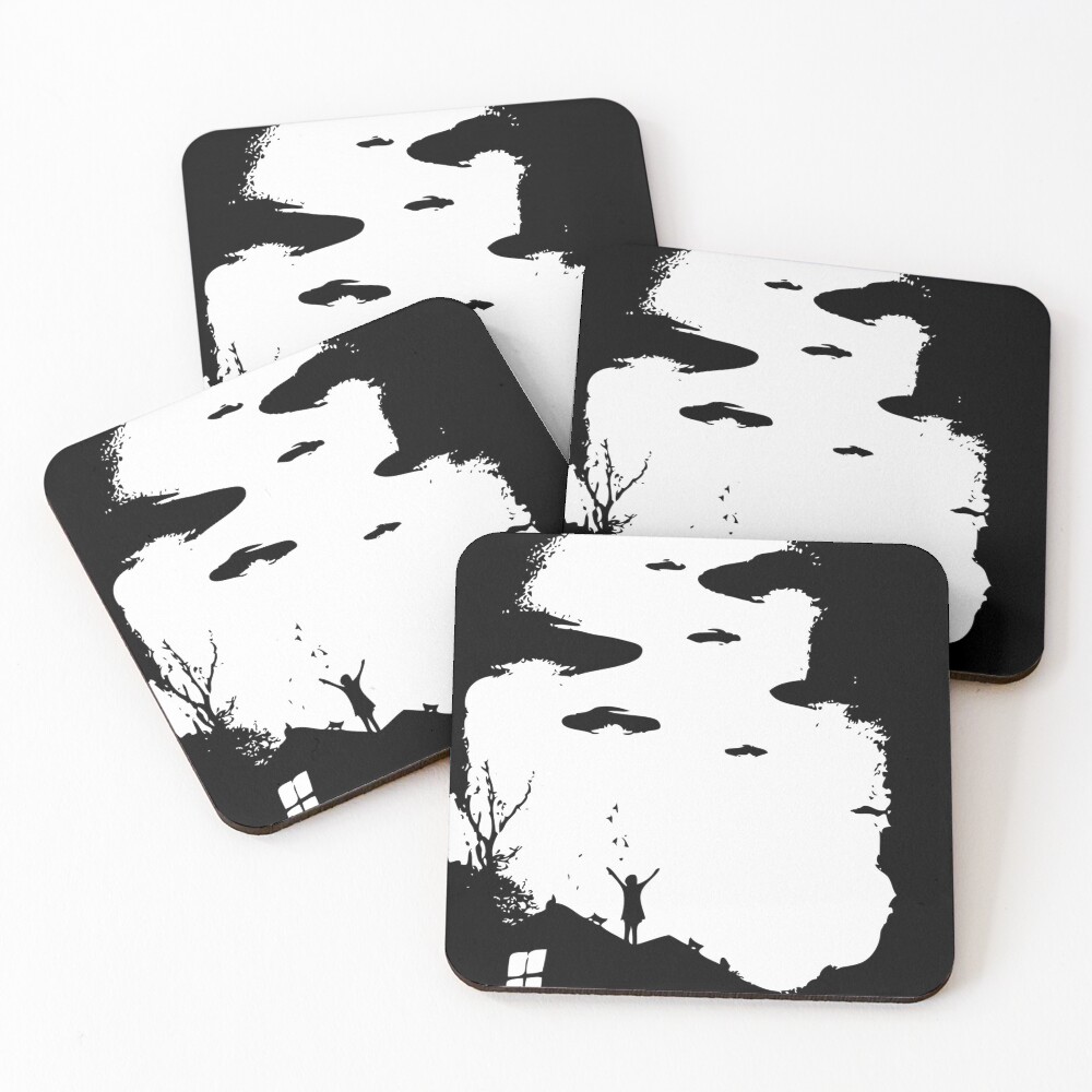 Item preview, Coasters (Set of 4) designed and sold by ROPATROKOLA.