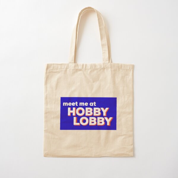 Canvas Tote Bag, Hobby Lobby