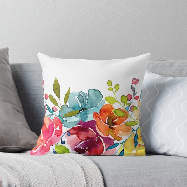 Artikel-Vorschau von Helle Blumen Sommer Aquarell Pfingstrosen, designt und verkauft von junkydotcom.
