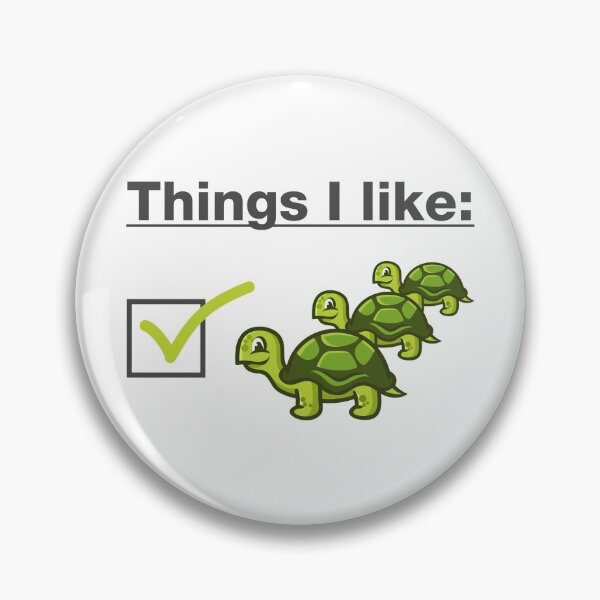 Item preview, I like turtles designed and sold by muskitt.